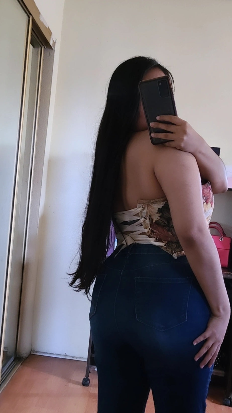 Feeling luxurious corset