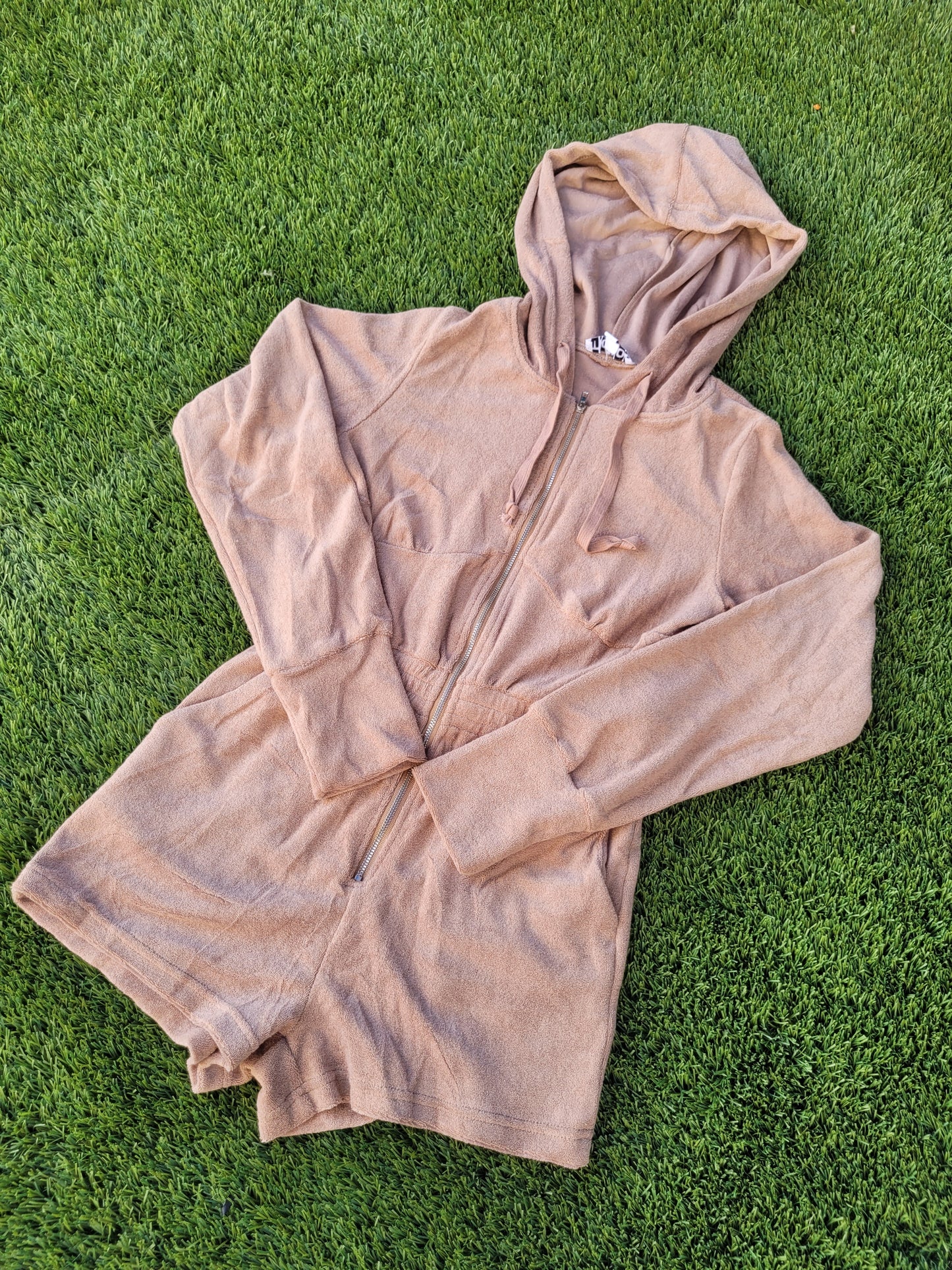 Sweet Dreams Romper (Taupe)