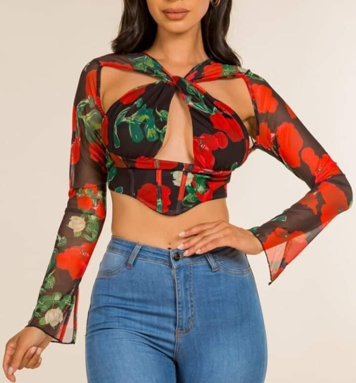 Divine rose top