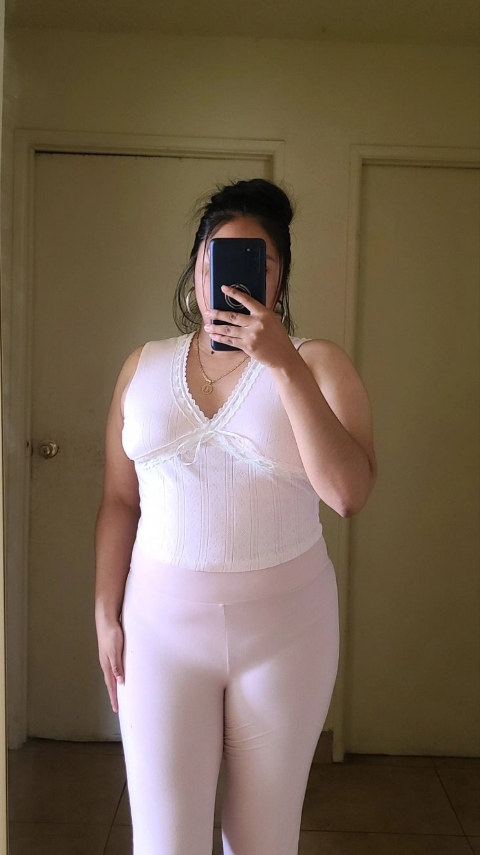 Dulce lace top (pink)