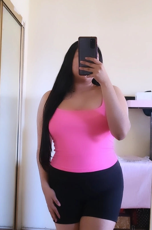 Love myself tank top (pink)
