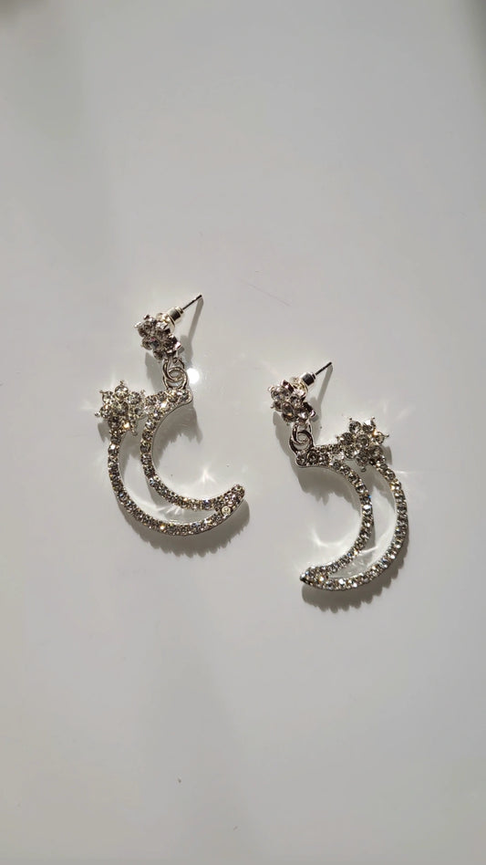 Cresent moon earrings