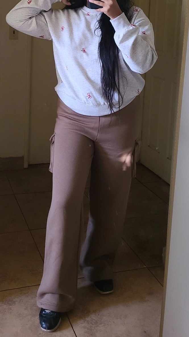 Pretty comfy sweats (taupe)