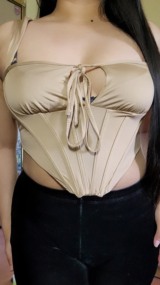 Tania corset top